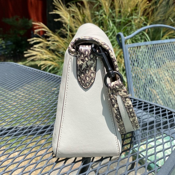 NWT Coach Soft Tabby - Chalk/Snakeskin - Picture 4 of 6
